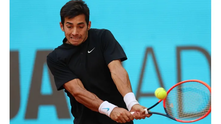 Garín viene de jugar en el Masters 1000 de Madrid