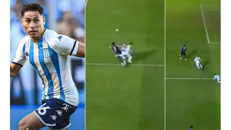 Óscar Opazo y su grosero error en Racing en Argentina