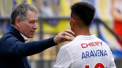 El técnico de la UC atendió a los medios en la antesala del duelo contra Huachipato