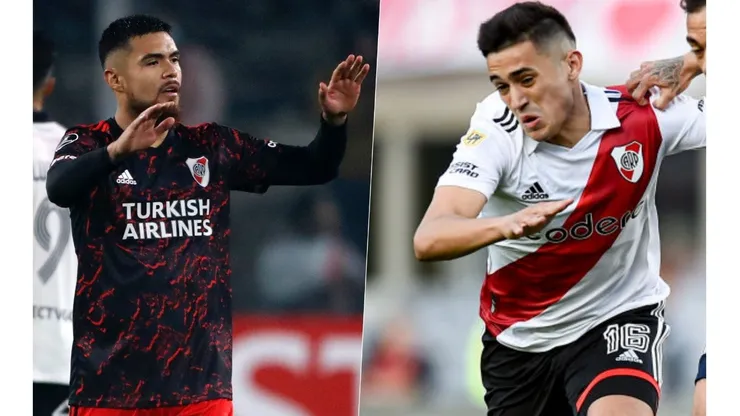 Paulo Díaz y Pablo Solari viven realidades opuestas en River Plate para el lance contra Boca
