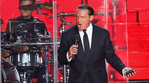 Luis Miguel en su último paso por Chile.