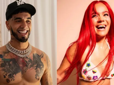 Anuel dedica obscena canción a Karol G y fans lo tapan a críticas