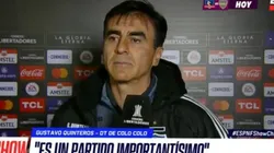 Gustavo Quinteros habló en la previa al duelo con Boca Juniors