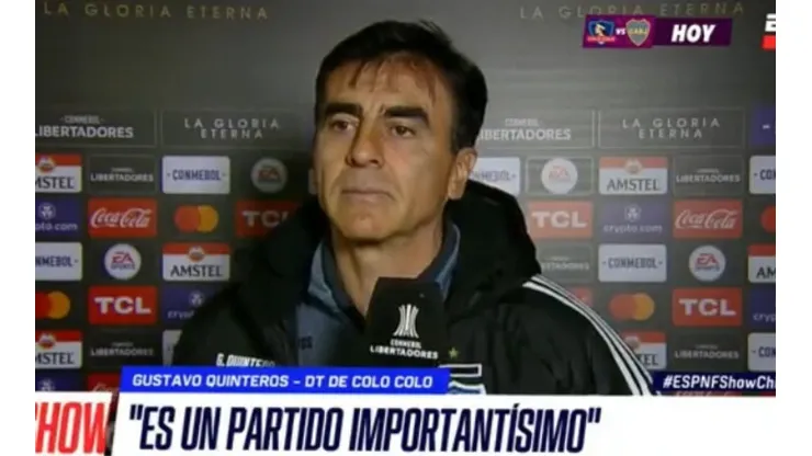 Gustavo Quinteros habló en la previa al duelo con Boca Juniors