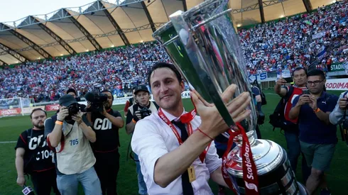 Beñat San José fue campeón con la UC el año 2018.