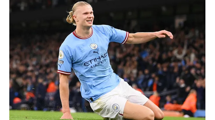 Haaland batió un importante récord goleador en la Premier League.