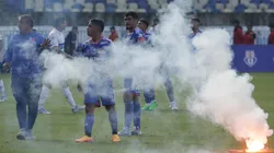 La violencia se apoderó del clásico universitario.