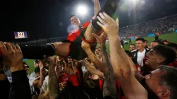 Esteban Paredes retorna al Monumental a saludar para su amigo Esteban pavez