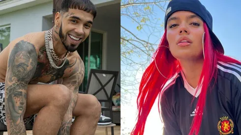 Anuel y Karol G.
