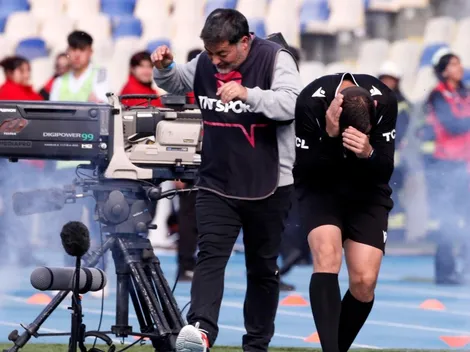 Camarógrafo afectado por bomba de ruido: "Si cae adelante, me explota en la cara"