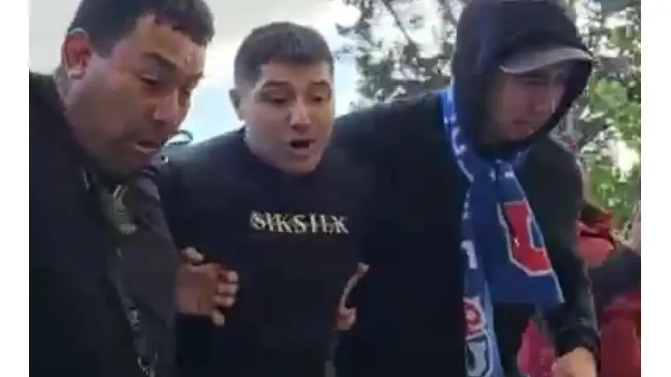 El supuesto funcionario de Gendarmería fue detenido tras la suspensión del Clásico Universitario.