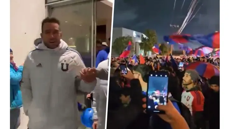 Zaldivia se ha ido ganando el cariño de los hinchas de la U.