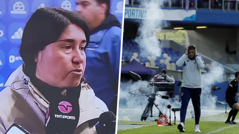 El partido no estuvo exento de polémicas por los desmanes de los hinchas de la U.