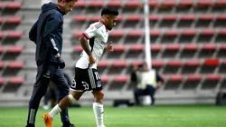 Marcos Bolados no sabe si podrá jugar ante Boca Juniors