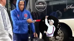 Pailita se topa con el plantel de la Universidad de Chile en hotel de Concepción