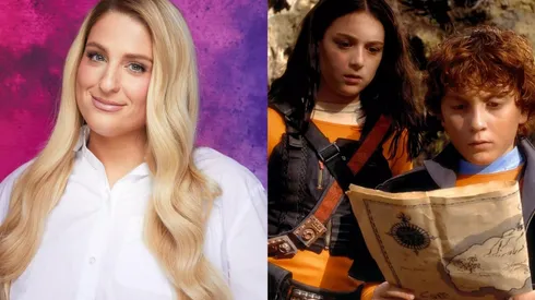 Meghan Trainor y Daryl Sabara en una escena de Spy Kids