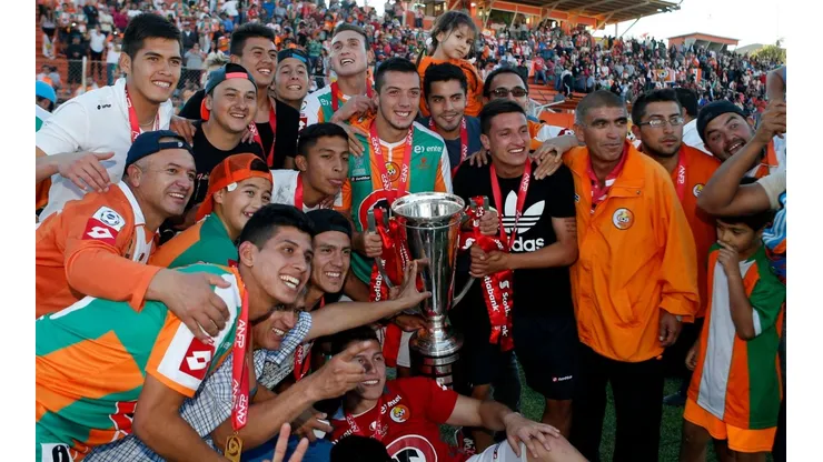 Cobresal consiguió hace ocho años su único título de Primera División.