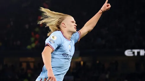 Haaland marcó el cuarto gol de los Ciudadanos