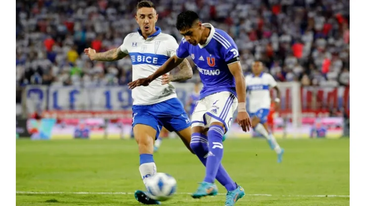 La dispar suerte de Darío Osorio en Universidad de Chile cuando enfrentó a Universidad Católica
