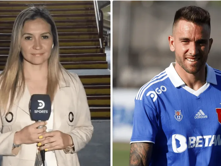 Romina Martínez le tira flores a Matías Zaldivia por el rendimiento de la U