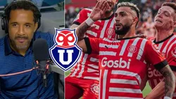Jean Beausejour habló del paso de Valentín Castellanos en la U