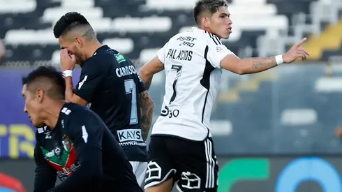 Palacios anotó el primero para Colo Colo ante Palestino.