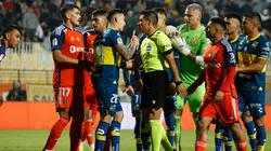Andía se refirió al supuesto penal para Everton.