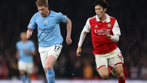 El Arsenal y el Manchester City pelean la Premier League.