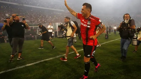 Esteban Paredes hace días se despidió como jugador de Colo Colo y piensa en su proceso como directivo