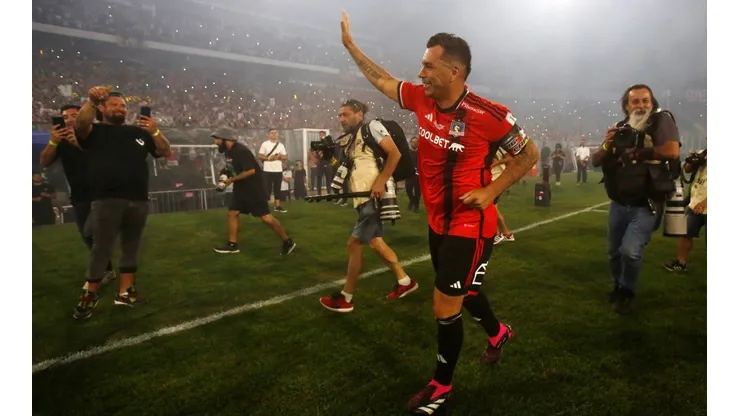 Esteban Paredes hace días se despidió como jugador de Colo Colo y piensa en su proceso como directivo