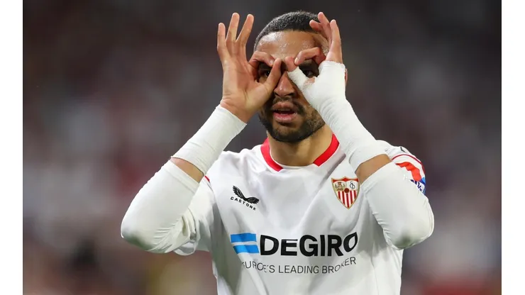 El-Nesyri marcó un doblete para la clasificación del Sevilla