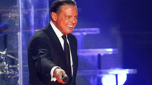 Luis Miguel en su show de Chile, en 2019.