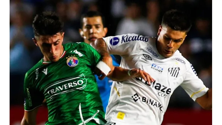 Los itálicos igualaron en su visita a Santos