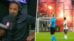 El bicampeón de América alzo la voz sobre los desmanes en el Monumental.