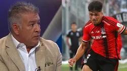 El ex DT albo se refirió al joven delantero albo