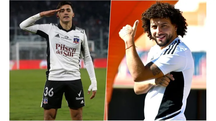 Falcón le guiña el ojo a Solari en el partido de Colo Colo contra Monagas.