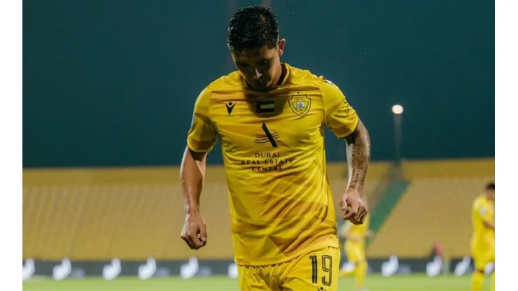 Felipe Gutiérrez fue figura en esta jornada con el Al Wasl