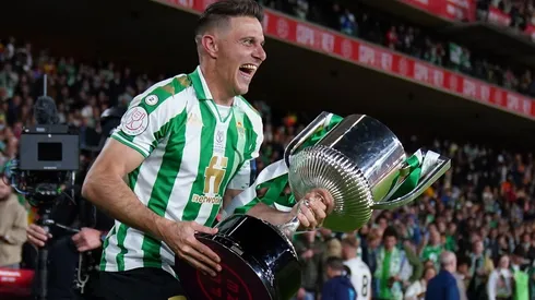 El último título que obtuvo Joaquín fue la Copa del Rey del año pasado.