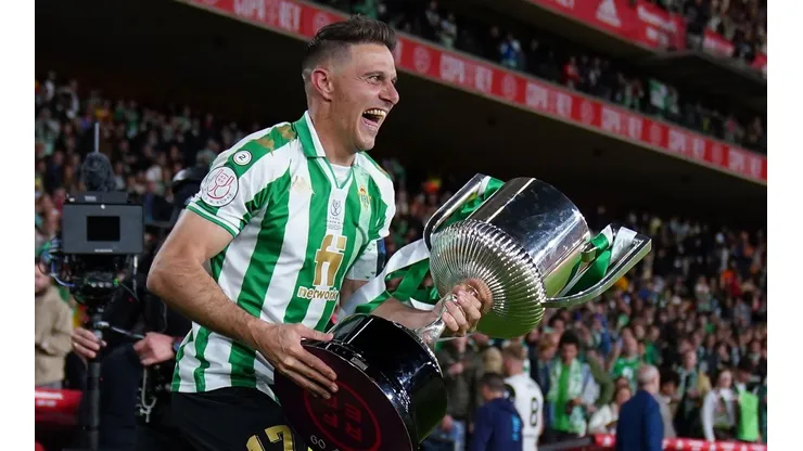 El último título que obtuvo Joaquín fue la Copa del Rey del año pasado.