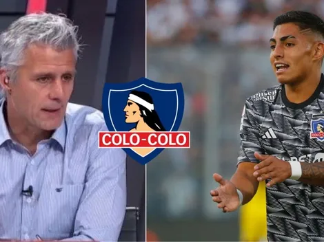 Méndez y su palo para Colo Colo por el caso de Thompson