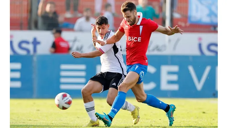 Kagelmacher terminó lesionado en el clásico con Colo Colo.