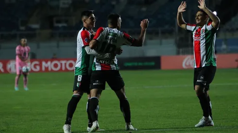 Palestino celebra la conquista en la Copa Sudamericana ante Estudiantes de Mérida