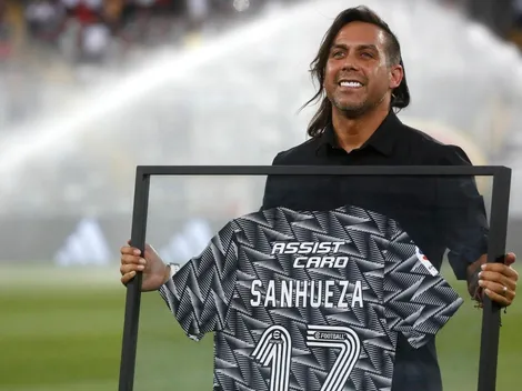 Sanhueza sale del retiro y vuelve a jugar con el escudo albo en el pecho