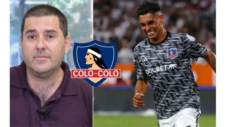 Cristián Arcos despedaza a Jordhy Thompson en Colo Colo