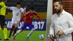 Polaco golpeó la mesa tras la derrota de La Roja Sub 17 ante Venezuela.