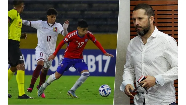 Polaco golpeó la mesa tras la derrota de La Roja Sub 17 ante Venezuela.