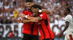 Falcón le entregó su apoyo a De Los Santos tras operarse de su rodilla.