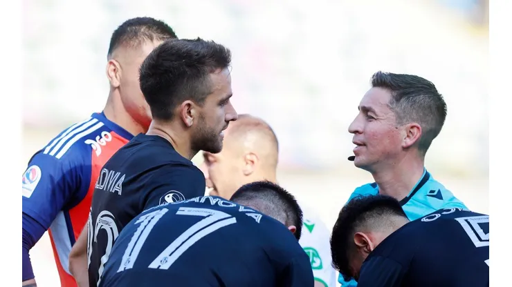 Matías Zaldivia vio la tarjeta roja ante Audax Italiano y quedará fuera del próximo partido de la U