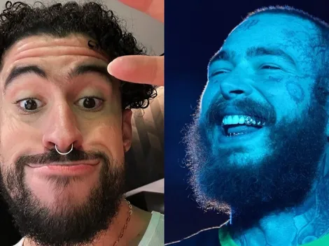 Bad Bunny intenta enmendar bochorno con Post Malone en Coachella