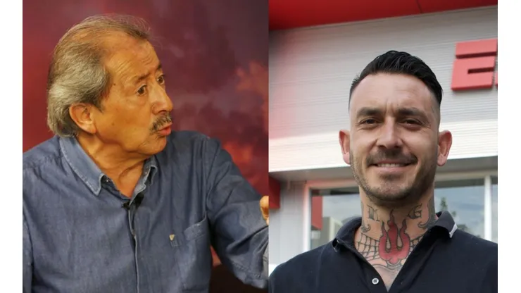 Pinilla se aburrió de los ataques del Pollo Véliz.